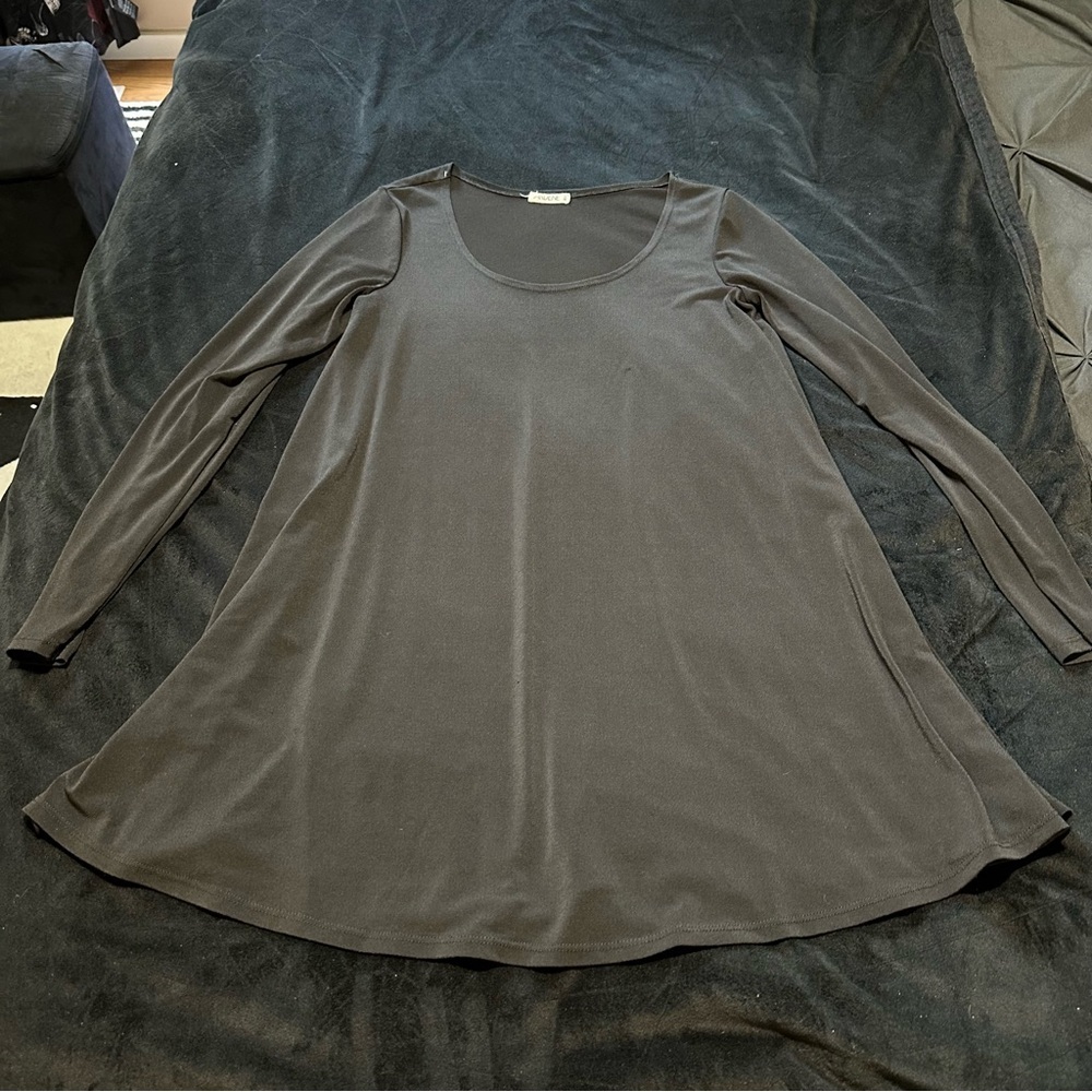 Black Swing Dress, Med